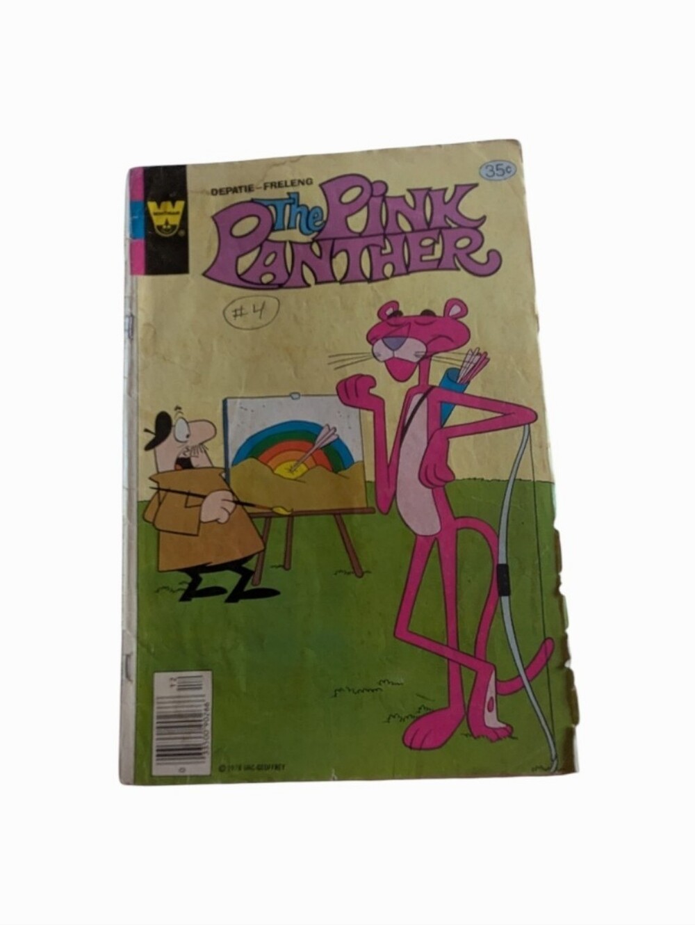 Whitman Comics The Pink Panther 1971 #59